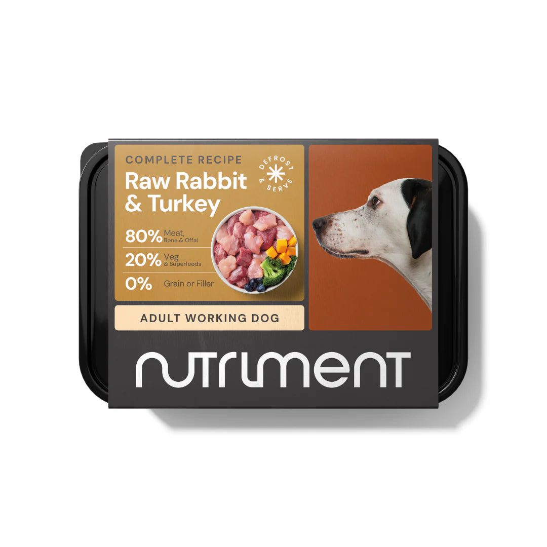 Nutriment Raw Rabbit & Turkey 500g – Natural Choice Pet Foods