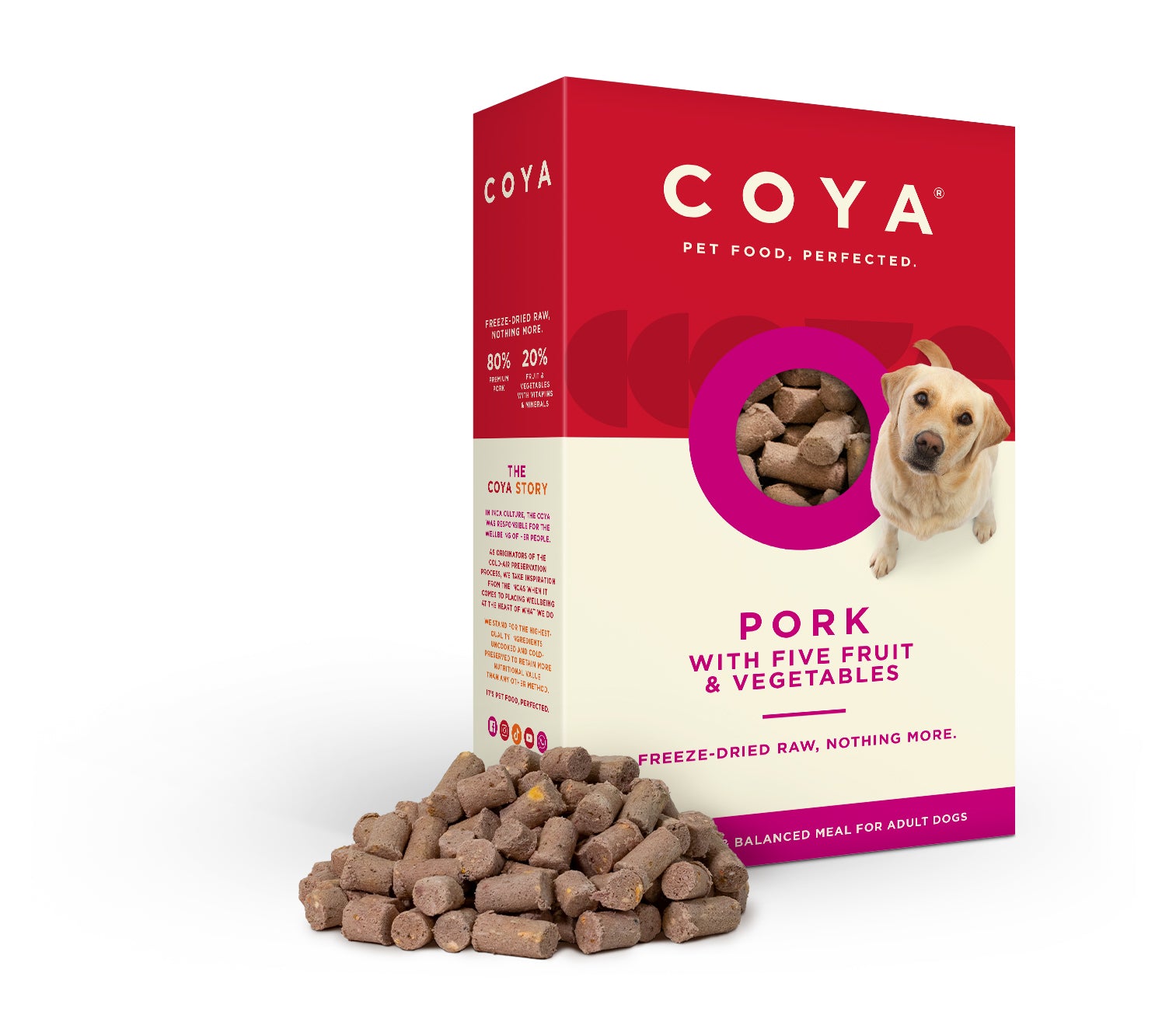 Coya Adult Dog Food Pork
