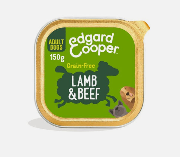 Edgard & Cooper Wet Cup for Dogs in Lamb & Beef 150g
