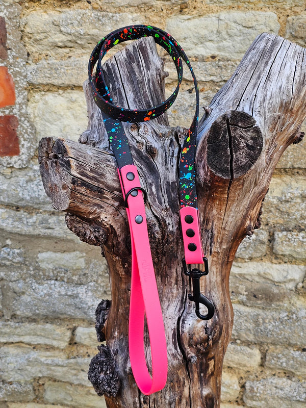 Trinkety Paws Splatter Lead