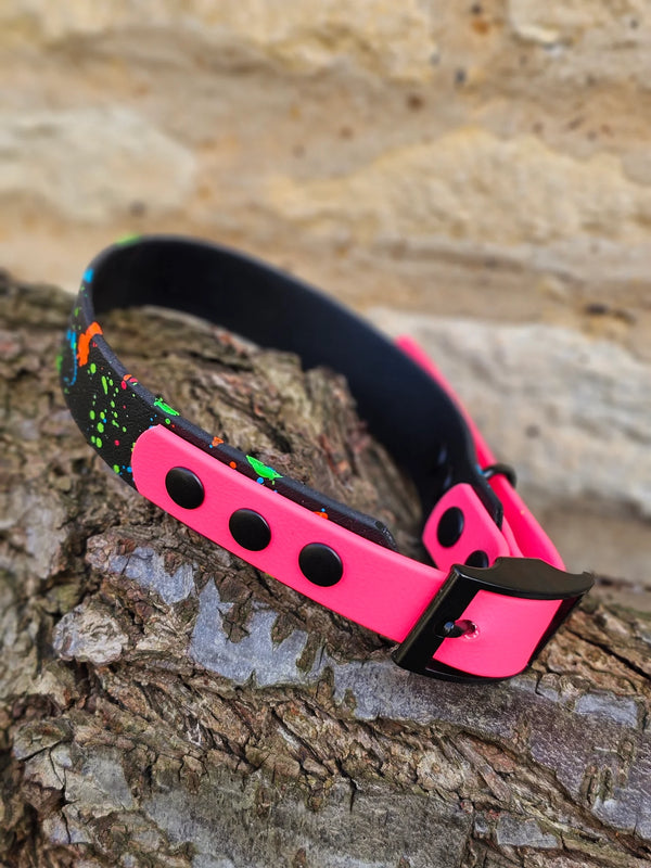 Trinkety Paws Splatter Collar