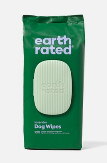 Earth Rated Lavender Dog Wipes