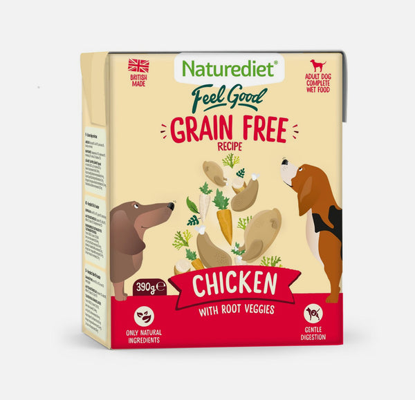 Naturediet Feel Good Grain Free Chicken 390g