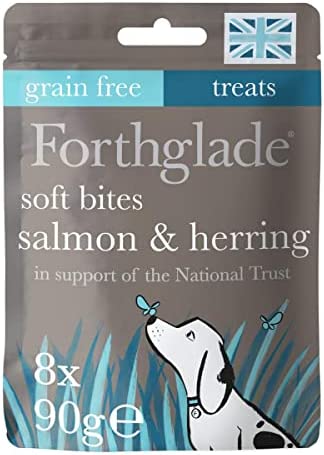 Forthglade Salmon with Herring Gourmet Soft Bites 90g