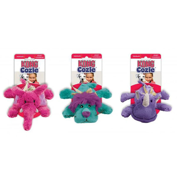 KONG Plush Cozies Brights Medium