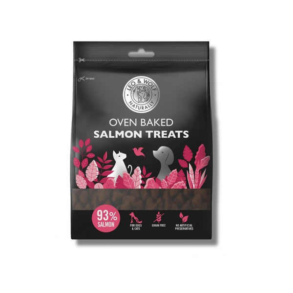 Nutriment Leo and Wolf Salmon Treats 100g