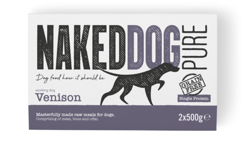 Naked Dog Pure Venison 2 x 500g