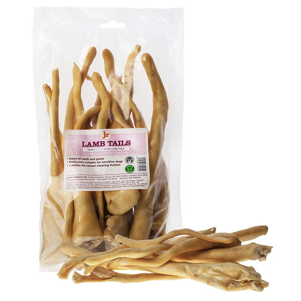 JR Lamb Tails 250g Dog Chews