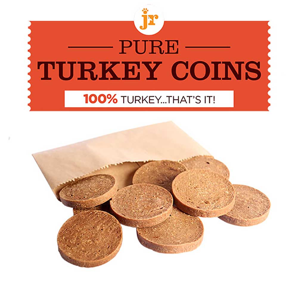 JR Pure Turkey Coins Dog Treats