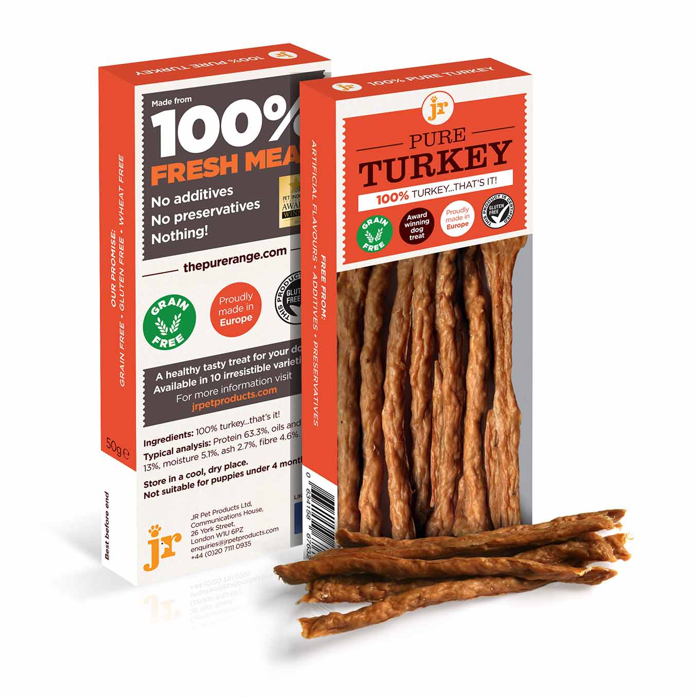 JR Pure Turkey Sticks