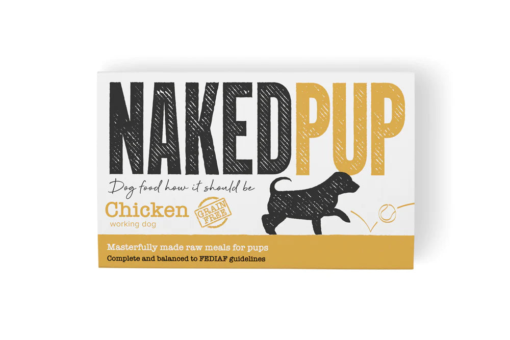 Naked Dog Puppy Chicken 2 x 500g
