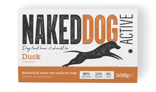 Naked Dog Active Duck 2 x 500g