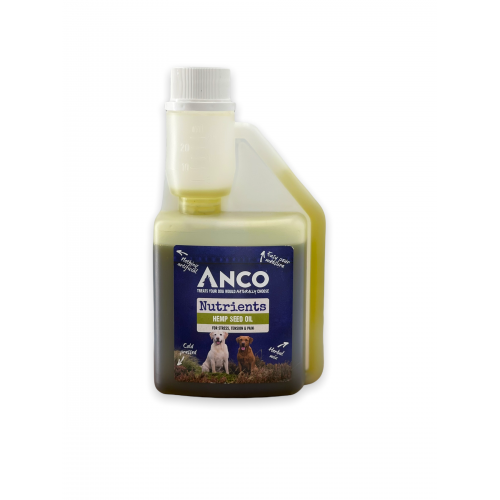 Anco Nutrients Cold Pressed Hemp Seed Oil with Herbs