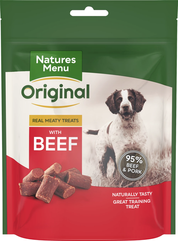 Natures Menu Beef Meat Bites 120g