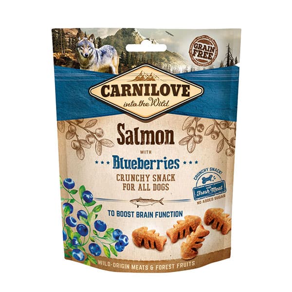Carnilove Salmon with Blueberries Treats 200g