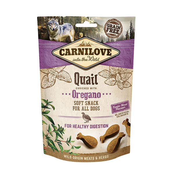 Carnilove Quail with Oregano Treats 200g