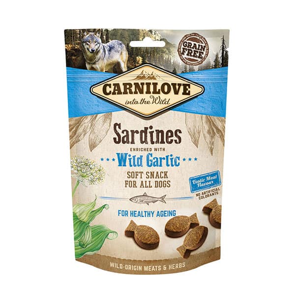 Carnilove Sardines with Wild Garlic Treats 200g