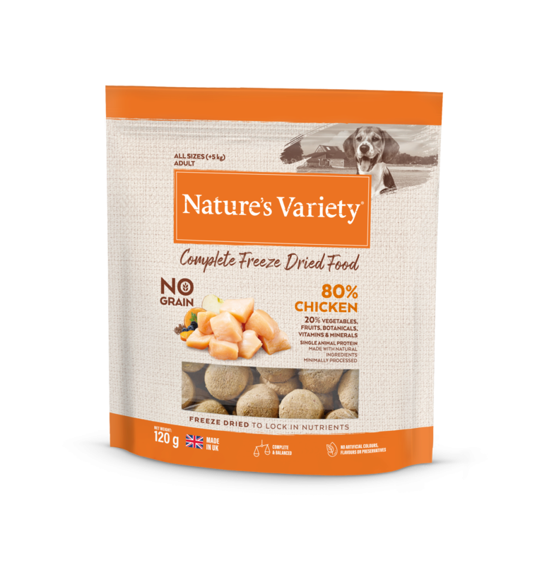 Natures Variety Complete Freeze Dried Food- Chicken 120g
