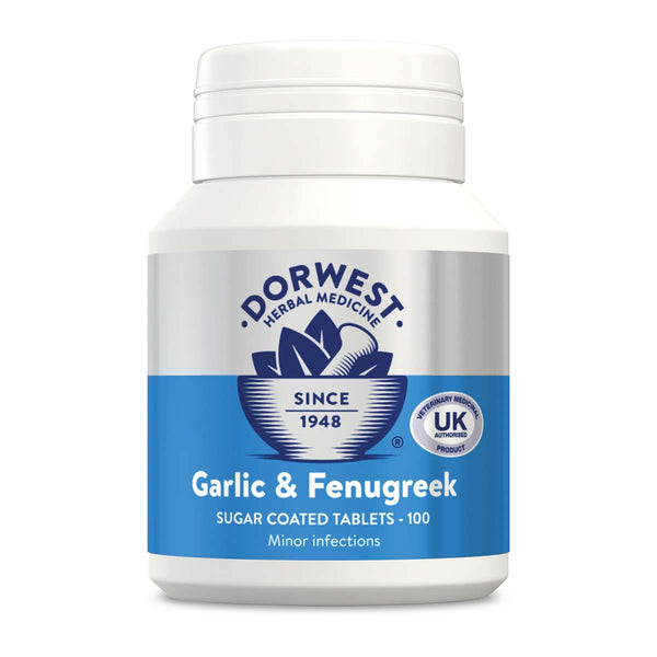 Dorwest Garlic and Fenugreek Tablets for Dogs