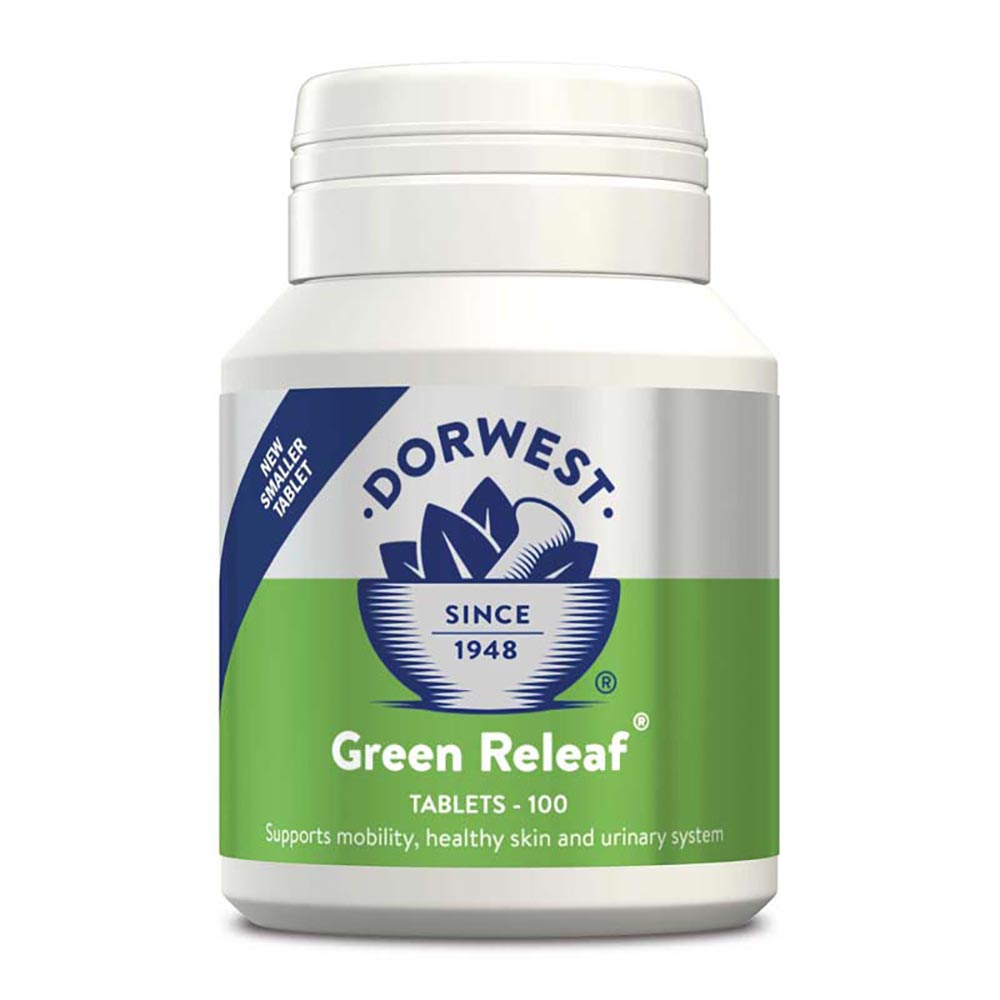 Dorwest Green Releaf Tablets for Dogs and Cats