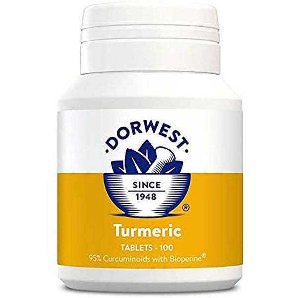 Dorwest Turmeric Tablets for Dogs and Cats