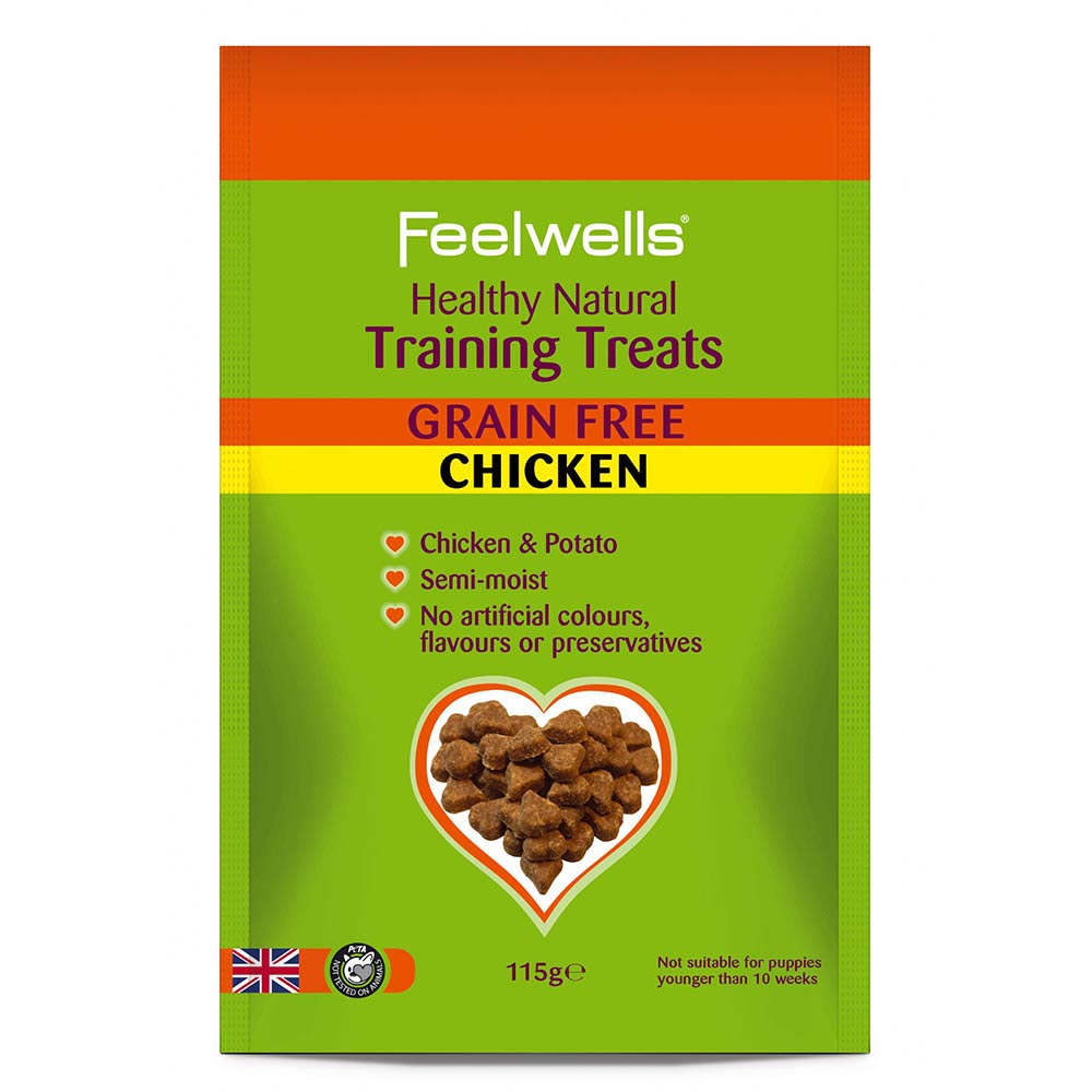 Feelwells Grain Free Chicken Treats 115g