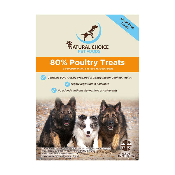 Natural Choice Grain Free 80% Poultry Dog Treats