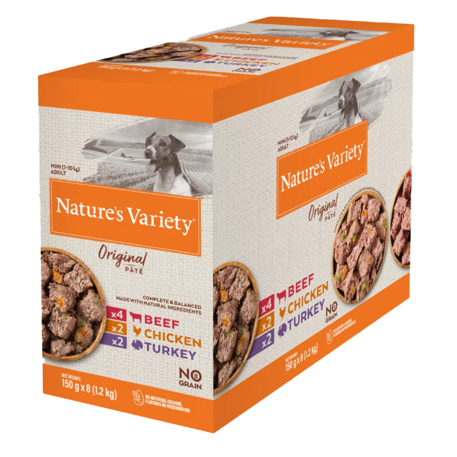 Natures Variety Pate Multipack 8x150g - Small Breed