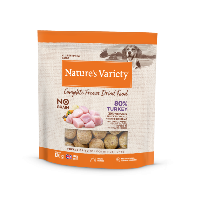 Natures Variety Complete Freeze Dried Food- Turkey